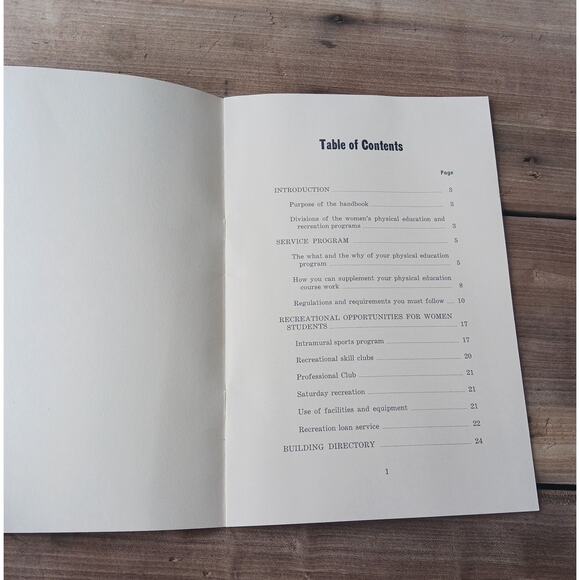 Womens Physical Education Recreation Program Brochure University of Tennessee - Picture 2 of 6